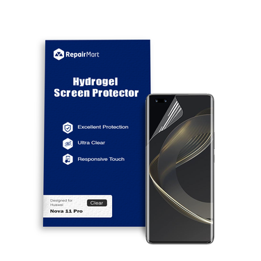 Huawei Nova 11 Pro Compatible Premium Hydrogel Screen Protector With Full Coverage Ultra HD